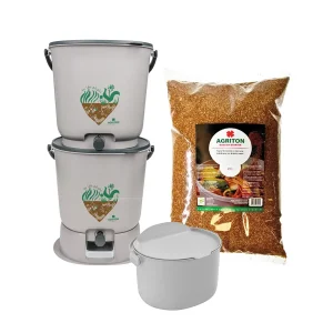 Bokashi Set – 2 emmers mét Starter
