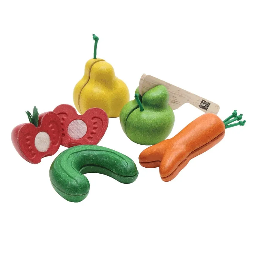 Kromkommer – Kromme Groente en Fruit Speelset - Afbeelding 5